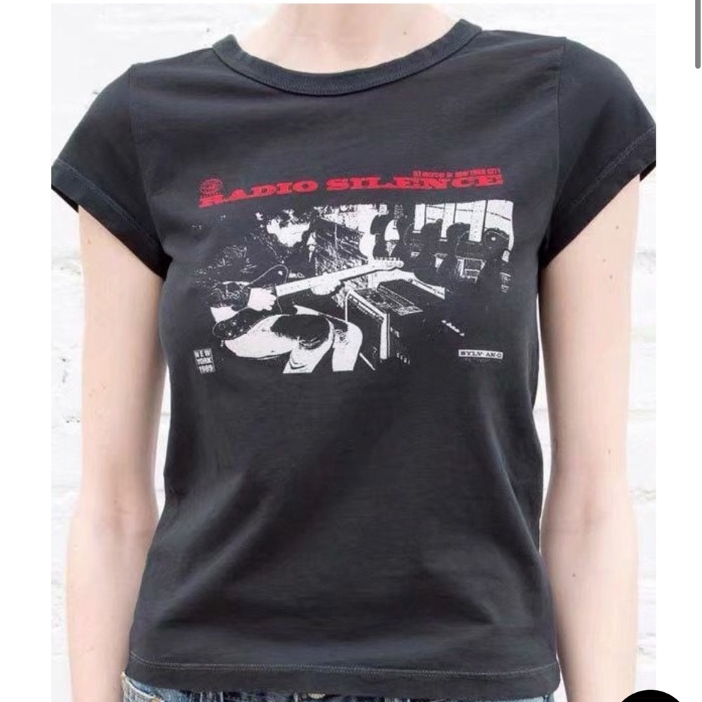 Brandy Melville Radio Silence Shirt